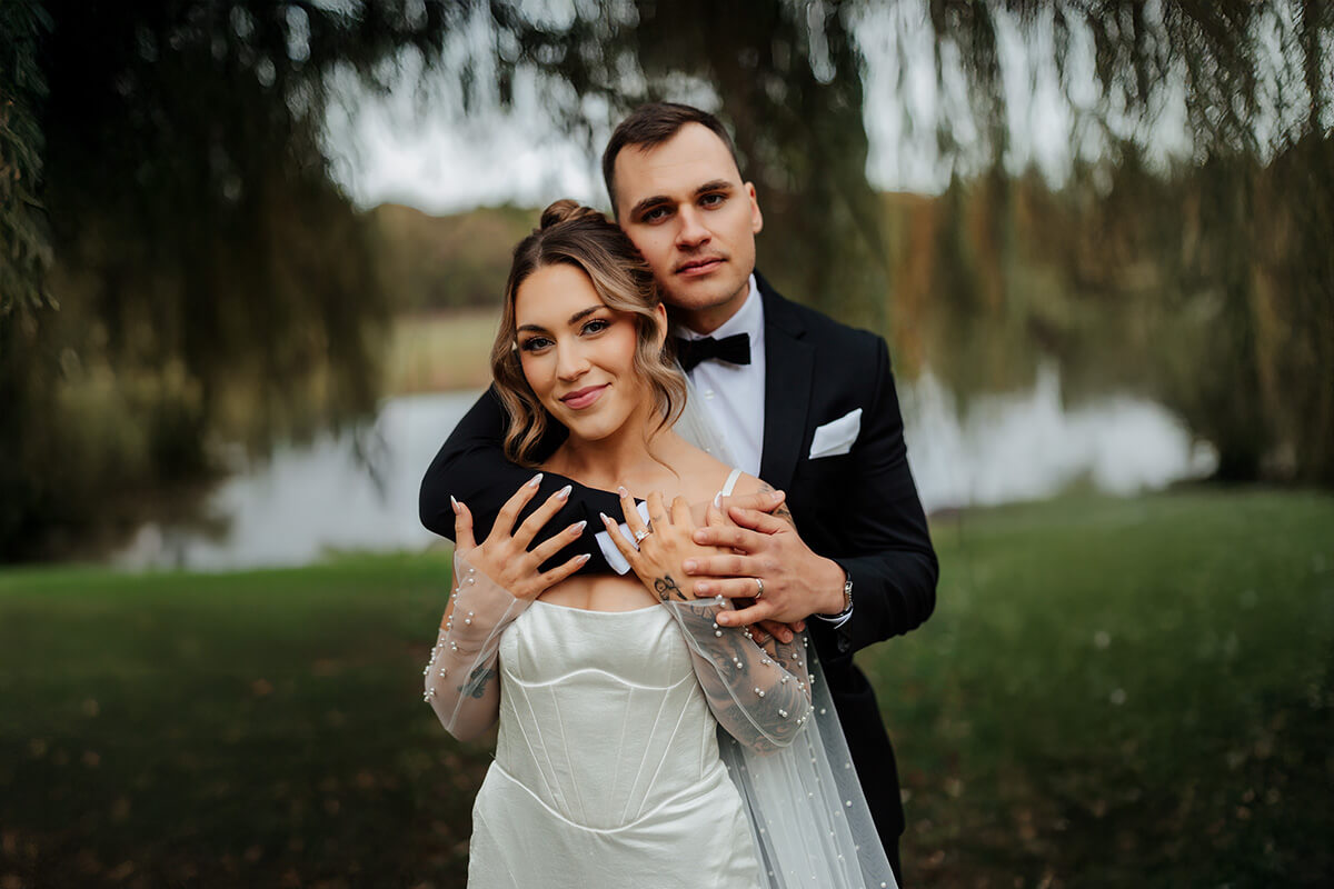 Haley and Alex wedding at Westers Family Winery